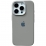 Silicone Case Metal Frame iPhone 12 Pro Max Pebble (22)