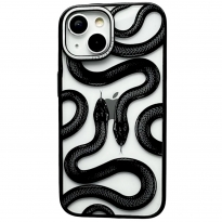 Luxury Snake iPhone 13 Transp