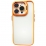 Crystal Case + Lens Set iPhone 13 Pro Orange