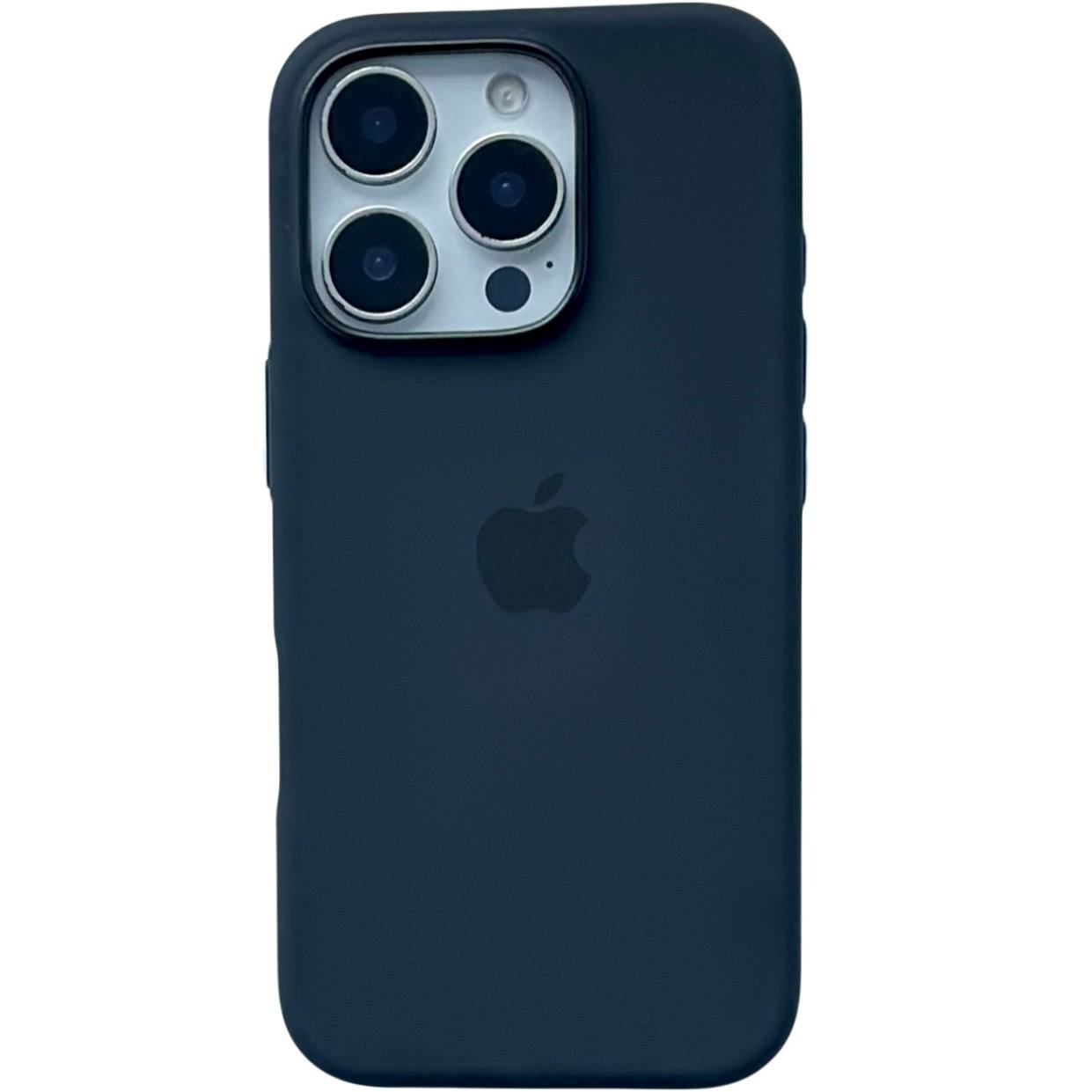 Silicone Case Original MagSafe iPhone 16 Pro Black - 1