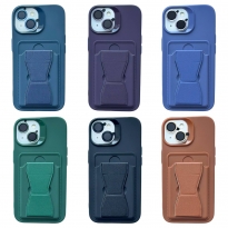 Leather Card Set iPhone 13 Black
