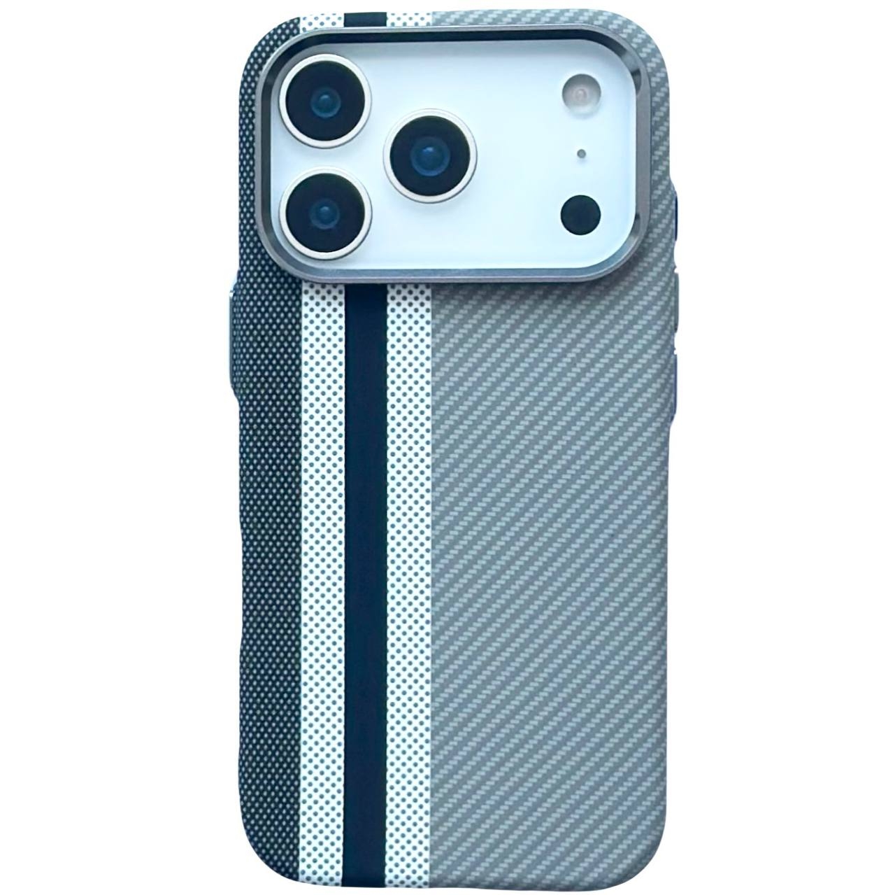Carbon Pattern Magsafe iPhone 17 Pro Max Gray - 1