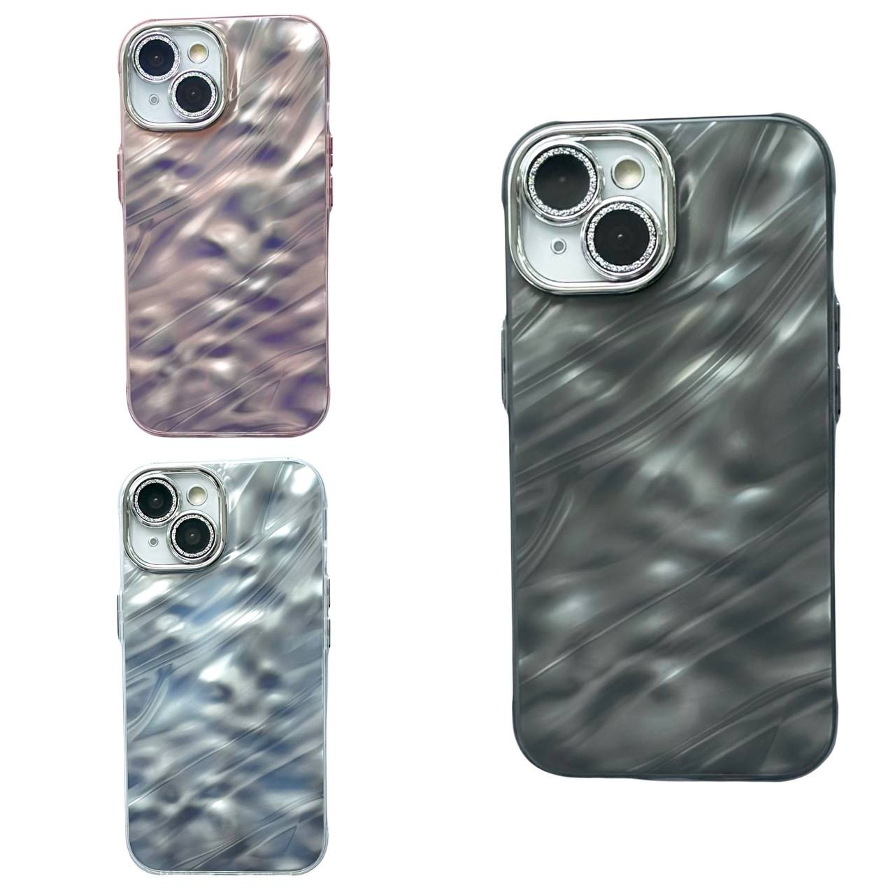 Crumpled Case iPhone 15 Pink - 2