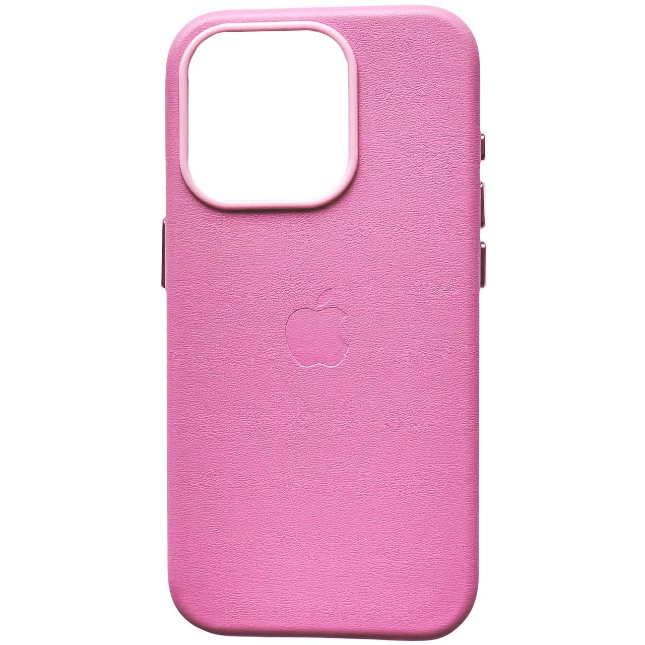 Leather Case (MagSafe) iPhone 15 Plus Pollen Color - 4