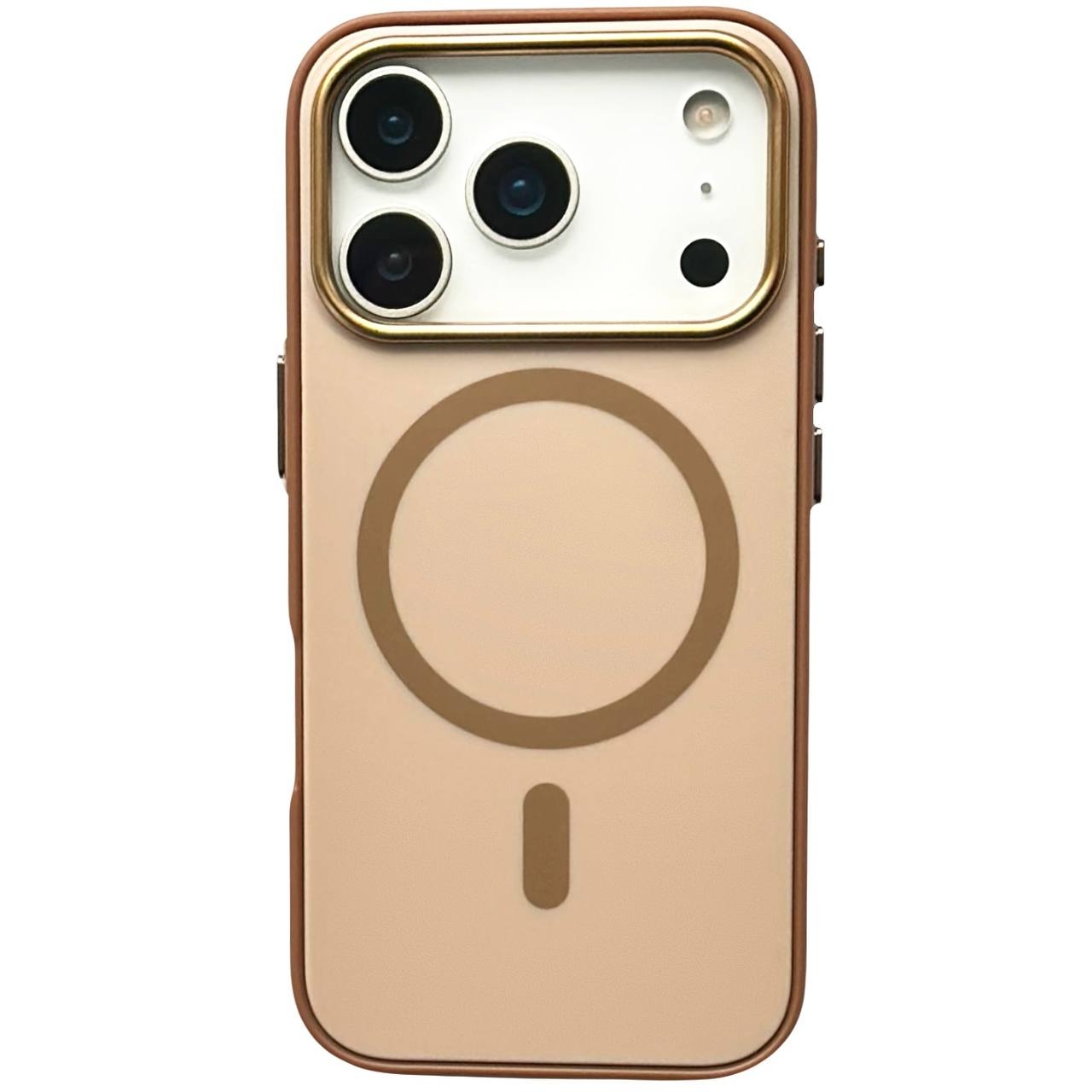 Matte Soft Magsafe iPhone 17 Pro Gold - 1