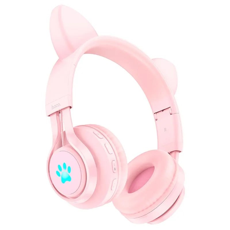 hoco. W39 WireLess Headphones Pink - 4