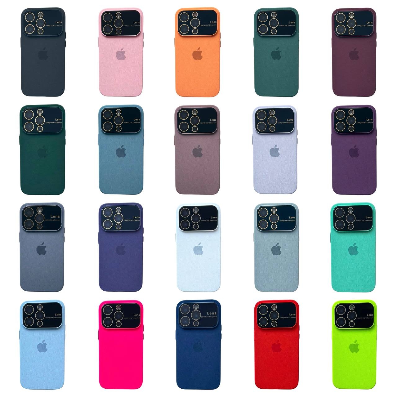Silicone Case Lens iPhone 13 Pro Lilac Cream - 2