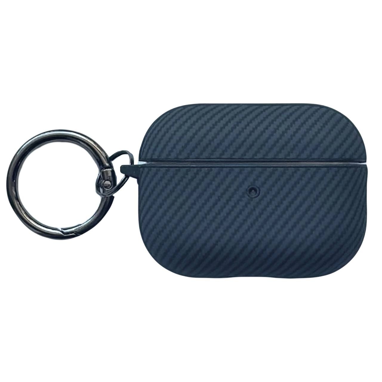 AirPods Pro 2 Silicone Carbon Case Gray - 1