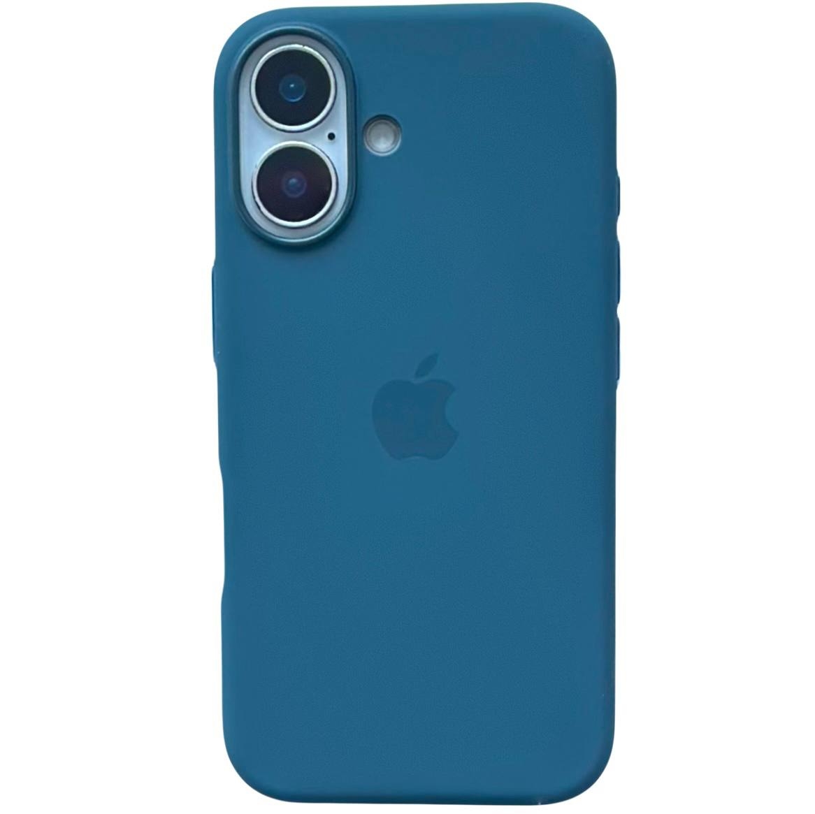 Silicone Case Original MagSafe iPhone 16 Plus Lake Green - 1
