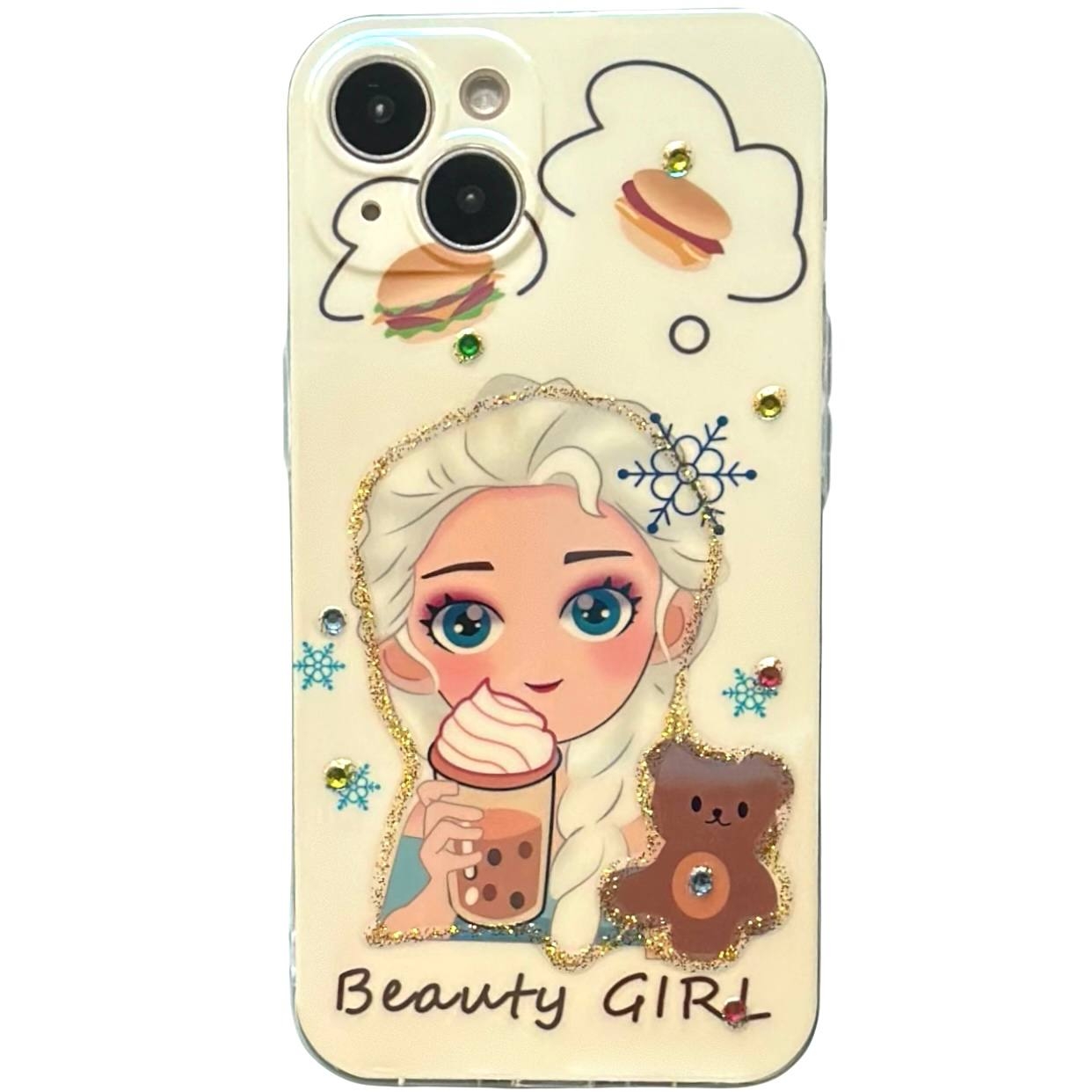 Beauty Girl TPU iPhone 14 Elsa - 1