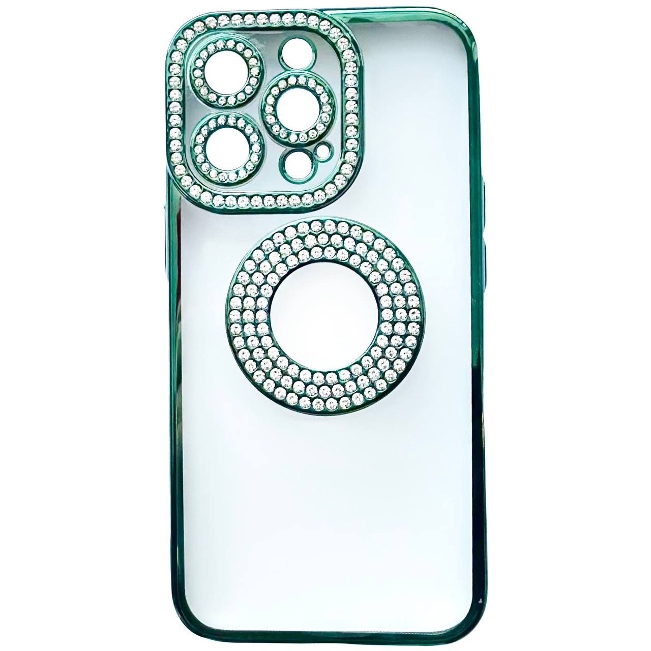 Diamond Style iPhone 12 Pro Green - 1