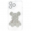 TPU BearBrick Diamond iPhone 14 Pro Max White