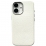 Leather Case Textured Magsafe iPhone 16 White