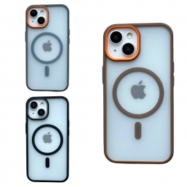 Guard Perforated MagSafe iPhone 15 Gray