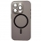 Metal Case 2in1 Magsafe iPhone 16 Titanium Gray