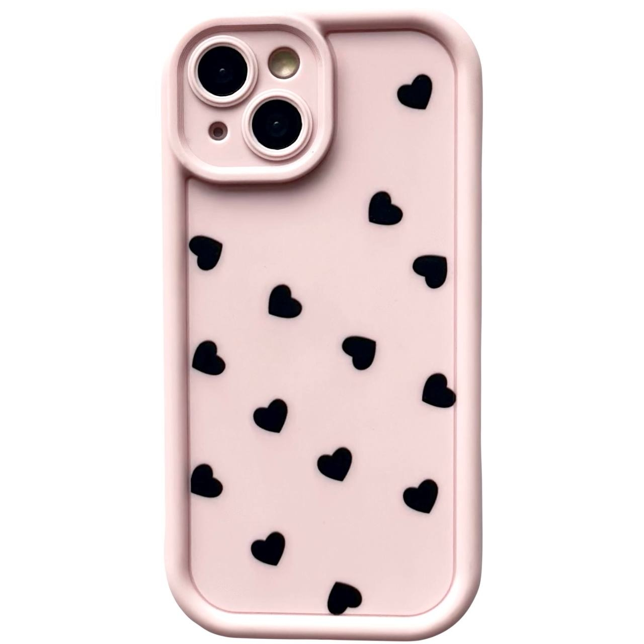 TPU Hearts Mini iPhone 13 Pink Sand - 1