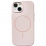 Silicone Case Slim Magsafe iPhone 15 Pink Sand