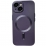 Matte Silicone with MagSafe iPhone 15 Purple