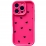 TPU Hearts Mini iPhone 15 Pro Pink