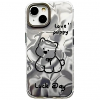 TPU Crumpled Puppy iPhone 15