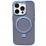 Frosted Case MagSafe Ring iPhone 13 Pro Max Blue