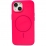 Silicone Case Slim Magsafe iPhone 15 Rose