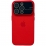 Silicone Case Lens iPhone 13 Pro Red
