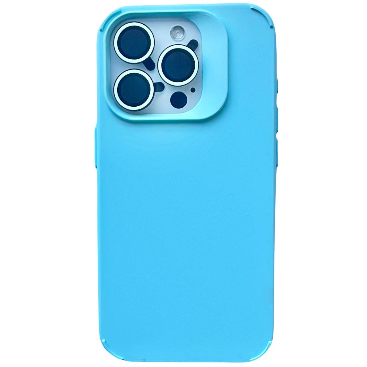 Silicone with Set iPhone 13 Pro Max Sky Blue - 1