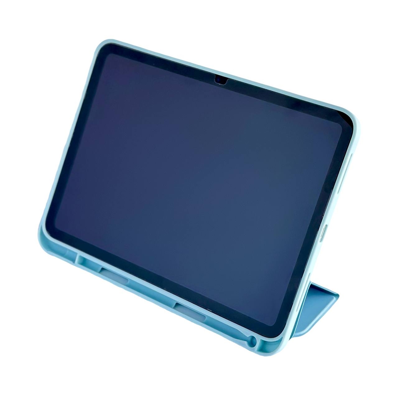 Soft Silicone + Pencil Holder iPad Air4/Air 5 10.9"/Air 11 (24-25) Sky Blue - 4