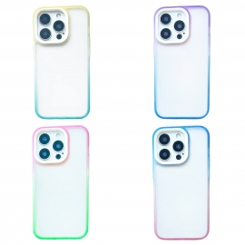 Gradient Crystal Case iPhone 13 Pro Purple/Blue