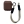 AirPods 1/2 Matte Silicone Case Brown