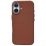 Leather Case (MagSafe) iPhone 16 Saddle Brown