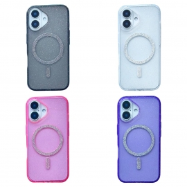 Sparkle MagSafe iPhone 16 Pink