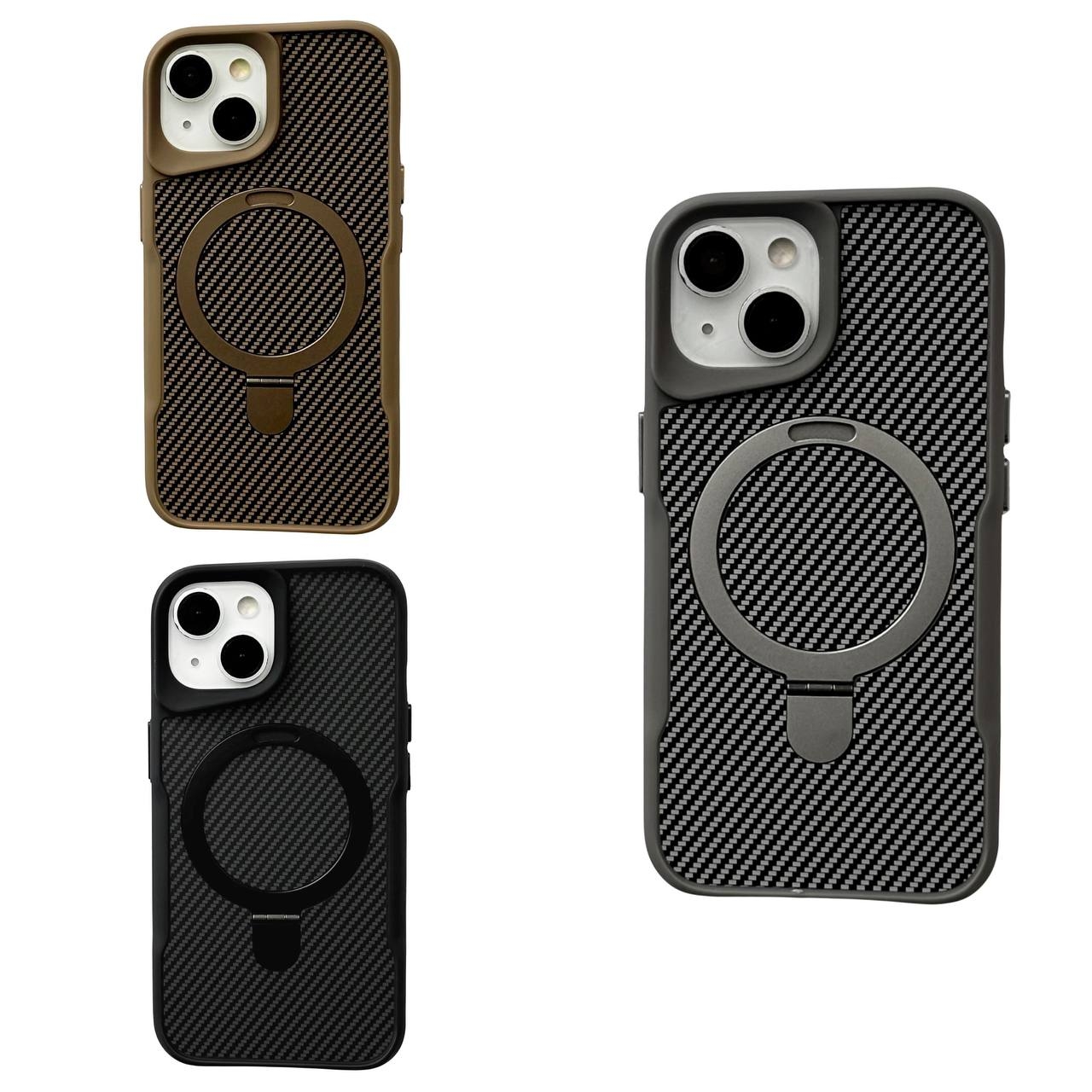 Carbon Holder Magsafe iPhone 14 Black - 4