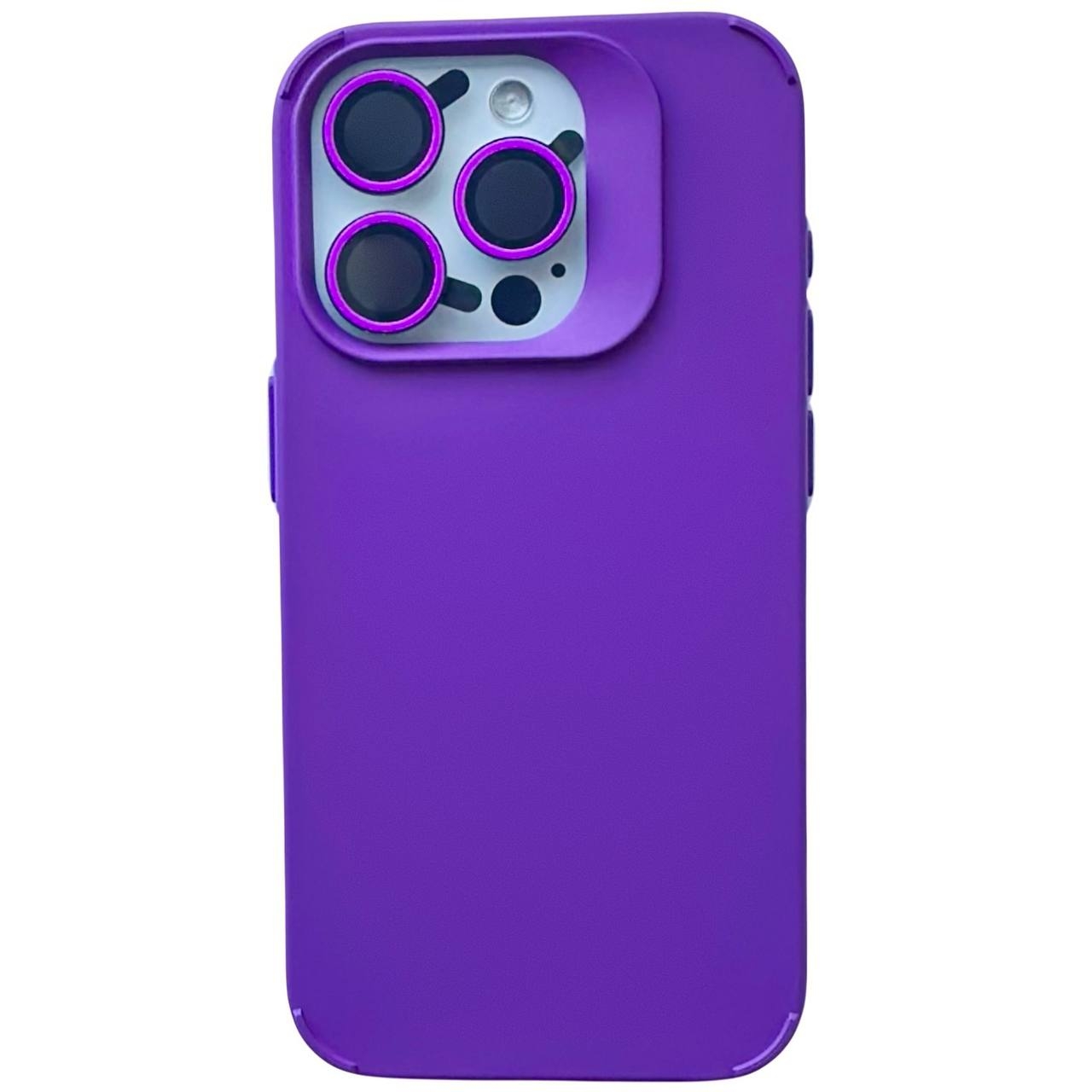Silicone with Set iPhone 11 Pro Purple - 1