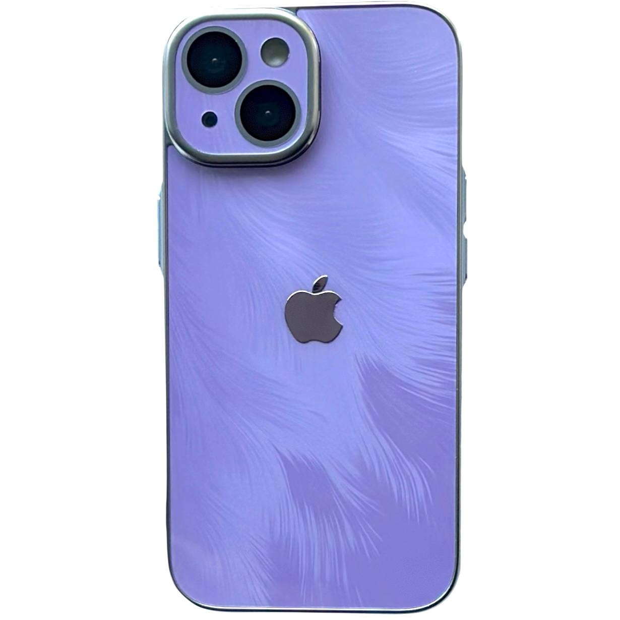 TPU Snowflake iPhone 14 Violet - 1