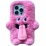TPU Fur Tongue iPhone 15 Pro Max Pink