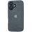 Textile Case Glass Camera iPhone 16 Black