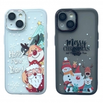 Christmas Glass Camera iPhone 13 Black