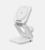 3in1 Magnetic Wireless Charger (Harmonica) 15W White