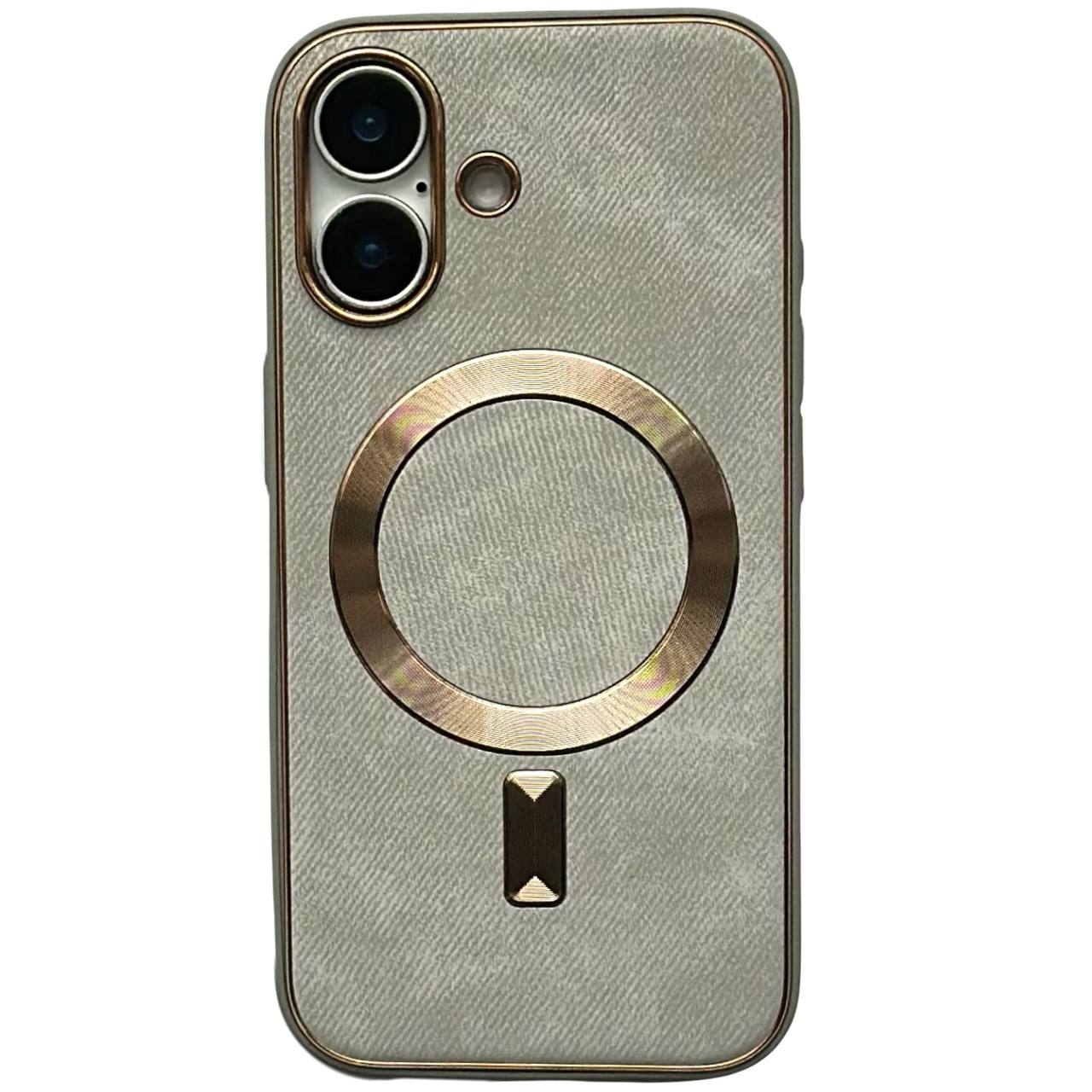 Textile Case Magsafe iPhone 16 Stone - 1