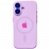Silicone Metal Buttons Magsafe iPhone 16 Pink
