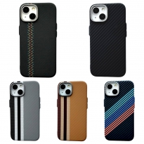 Carbon Pattern Magsafe iPhone 13 Black