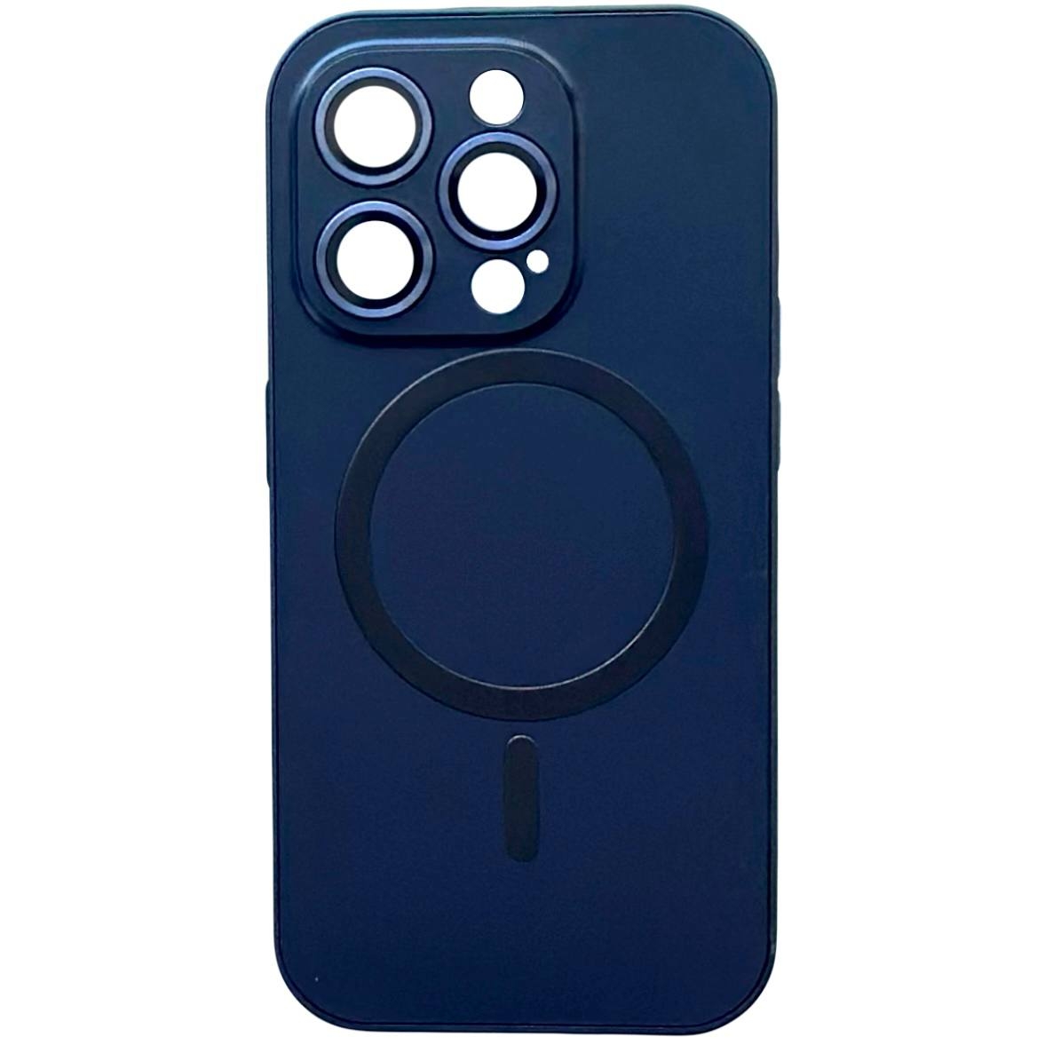 Metal Case 2in1 Magsafe iPhone 16 Plus Midnight Blue - 1