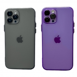 Matte TPU Camera iPhone 12 Pro Max Transparent