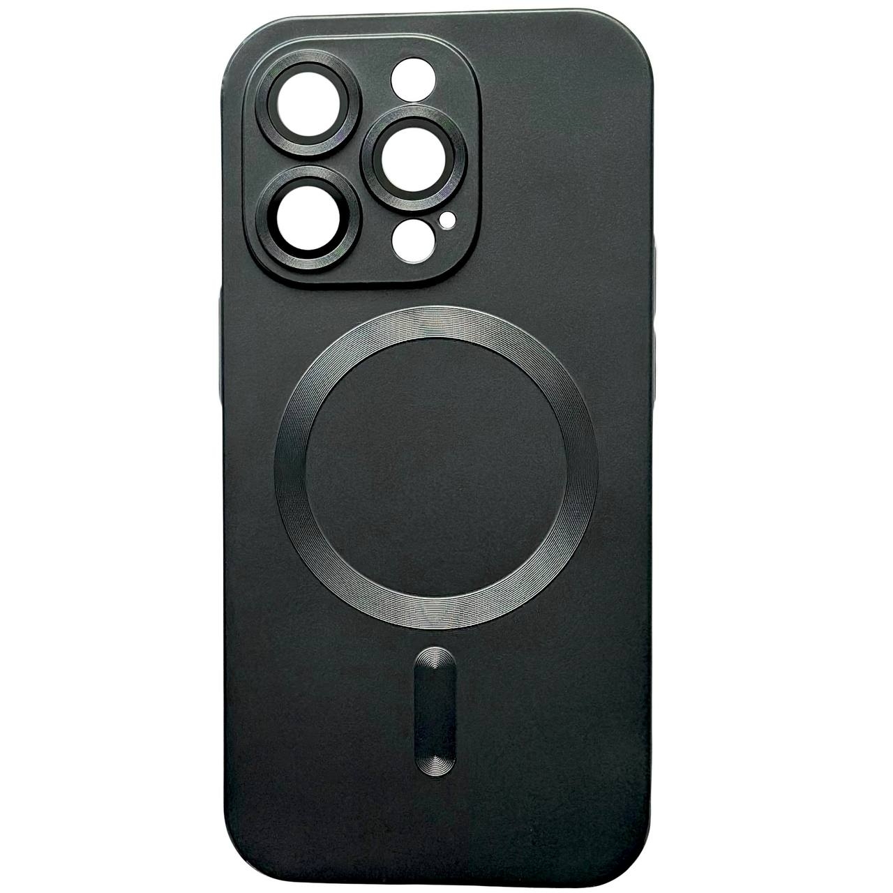 Matte Silicone with MagSafe iPhone 11 Pro Black - 3