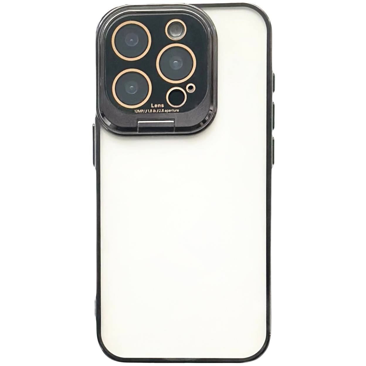 Galvanic TPU Stand iPhone 12 Pro Max Black - 1