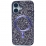 TPU Swarovski Magsafe iPhone 16 Purple