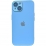 Silicone+Glass (Sapphire Lens) iPhone 13 Sierra Blue