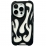 TPU Flame iPhone 15 Pro Max Black